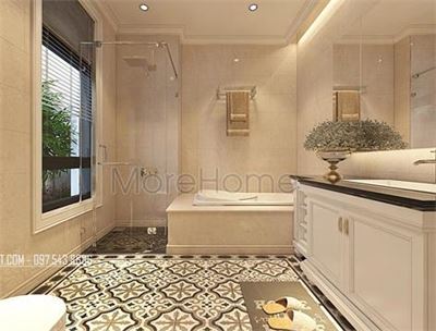  Mẫu phòng tắm biệt thự tân cổ điển tại Vinhomes
