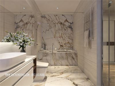  Mẫu vách tắm kính 180 độ hiện đại sang trọng