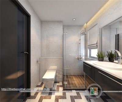  Mẫu phòng tắm chung cư cao cấp Golden Palace 