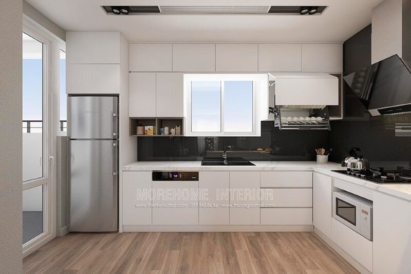 Chiêm ngưỡng các mẫu thiết kế và sản xuất tủ bếp tiện nghi
