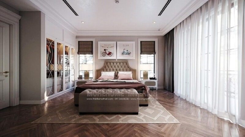 Tranh canvas treo tường hình xe đạp đẹp, đáng yêu cho phòng bé trai